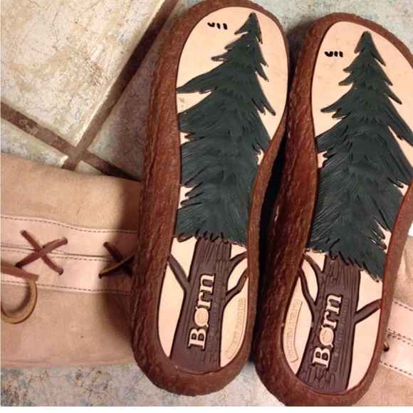 Born Yuma Suede Boots Size 7.5 - Picture 2 of 5